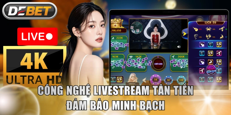 Công nghệ livestream tân tiến đảm bảo minh bạch