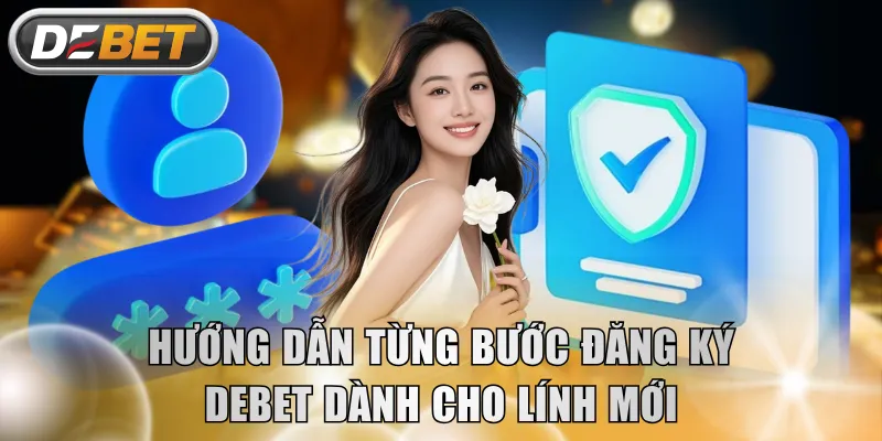 Hướng dẫn từng bước đăng ký DEBET dành cho lính mới