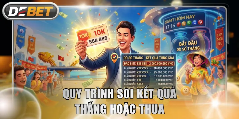 Quy trình soi kết quả thắng hoặc thua