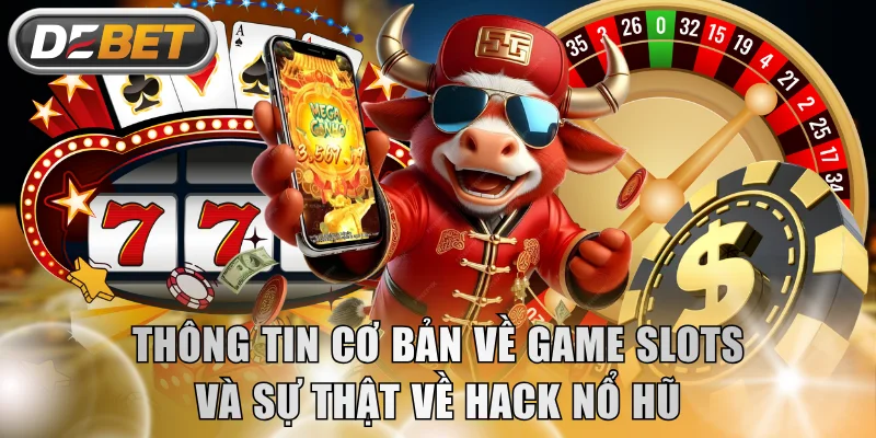 Thông tin cơ bản về game slots và sự thật về hack nổ hũ
