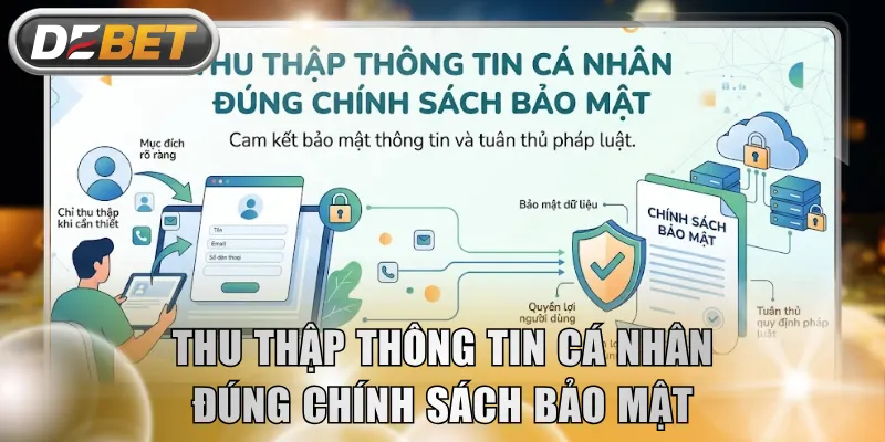 Thu thập thông tin cá nhân đúng chính sách bảo mật